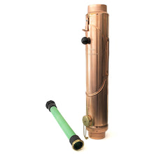 Laden Sie das Bild in den Galerie-Viewer, Regenwassersammler Kupfer mit Überlaufschutz